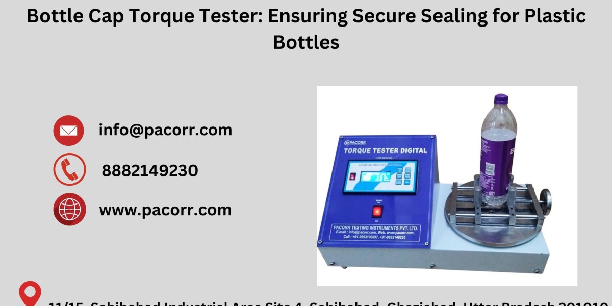 Bottle Cap Torque Tester: The Ideal Tool for Accurate Packaging Performance Testing